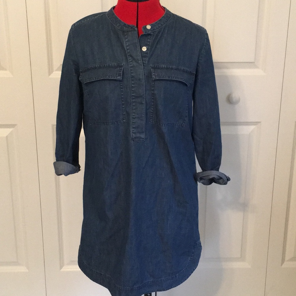 Dark Wash Denim J. Crew Dress